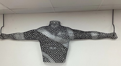 Metal wall art - metal, torso