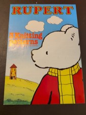 Rupert Bear - 3 Knitting