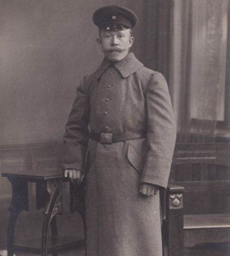 Ww1 german soldier rppc - ww1, photo
