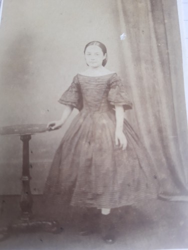 Cdv girl young lady - girl,