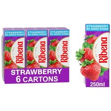 Ribena Strawberry No Added