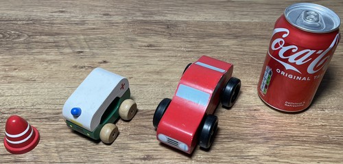 Wooden car set - car,