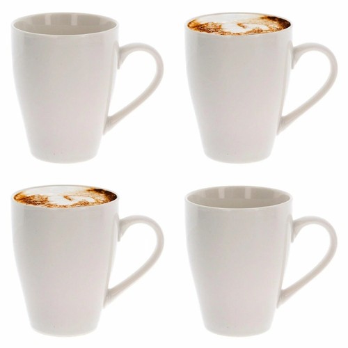 Coffee mugs set stoneware - 4x,