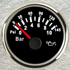 52mm Oil Pressure Gauge 10~184