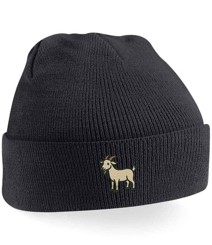 Adults kids goat beanie - goat,