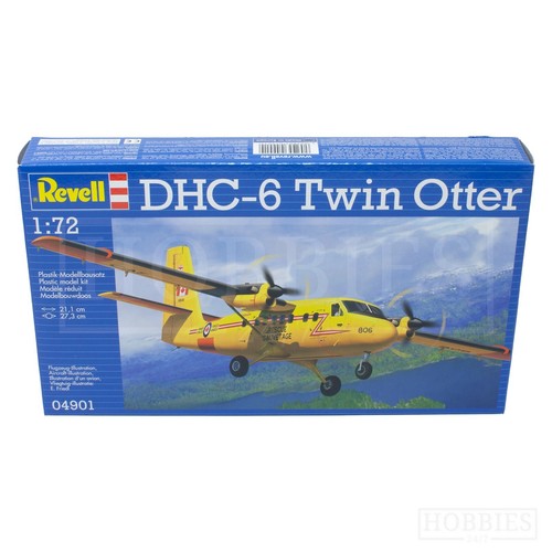 Revell dhc twin - revell, 1:72