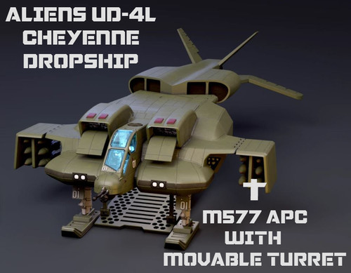 Cheyenne dropship 34cm m577 - cheyenne,