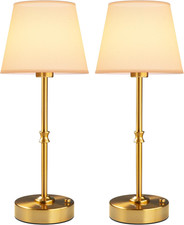 Rechargeable Table Lamp Cordless: Fast Charging & Long Lasting - 2700K Warm Ligh