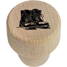 19mm 'Old Work Boots' Wooden