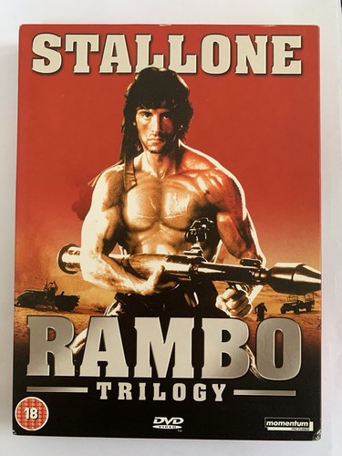 Rambo trilogy dvd box set - rambo,
