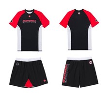 Shoyoroll FC Rash Guard Training SS & FC DT Shorts BJJ Limited Edition Jiu-Jitsu
