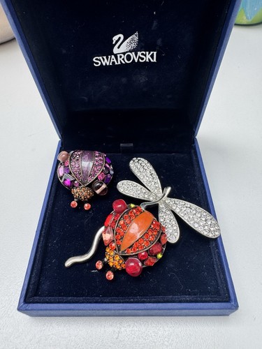 Swarovski crystal insect - swarovski,