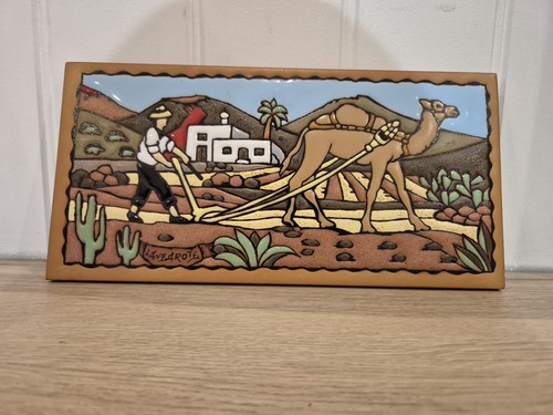 Vintage ceramic lanzarote - ceramic,