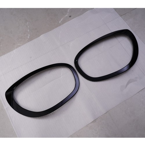 Gloss black headlight ring - 2x,