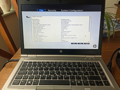 Elitebook 8470p intel - elitebook,