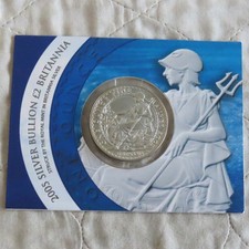 2005 £2 1oz SILVER BRITANNIA