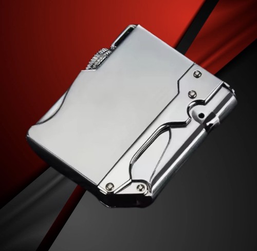 Metal windproof gas lighter - windproof,
