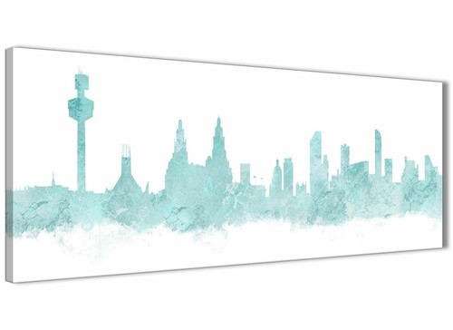 Liverpool skyline canvas - liverpool,