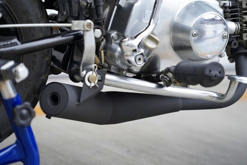 New short low type muffler - short,