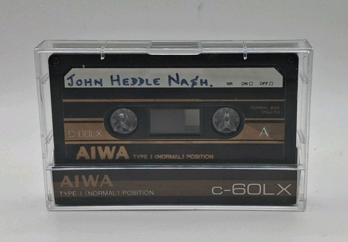 Aiwa c60lx rare type - i, blank