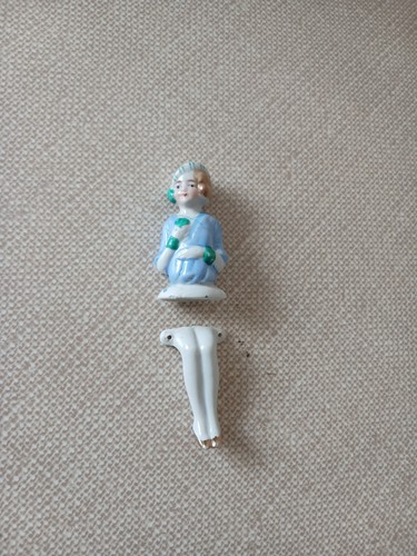 Antique porcelain half - antique, doll