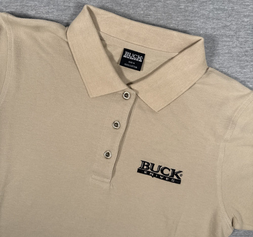 Buck knives shirt polo - buck, medium