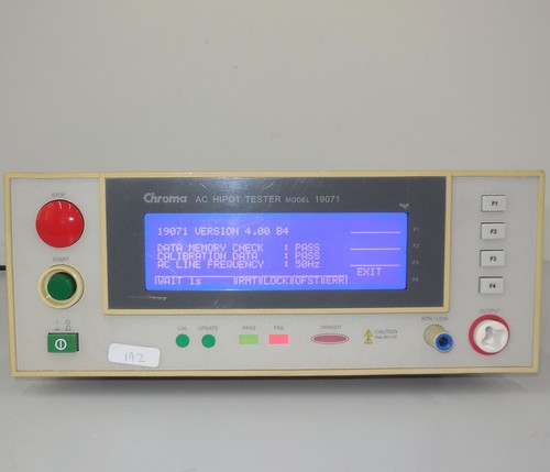 Chroma hipot tester - hipot,