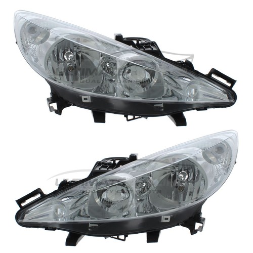 Headlights peugeot 207 - headlights,