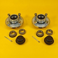 2x Trailer Wheel Hub 4" PCD