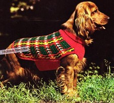 TARTAN DOG COAT - medium /