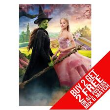 WICKED BB3 ARIANA GRANDE WIZARD OF OZ POSTER PRINT A4 A3 - BUY 2 GET ANY 2 FREE