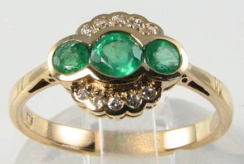 9ct gold colombian - 9k,