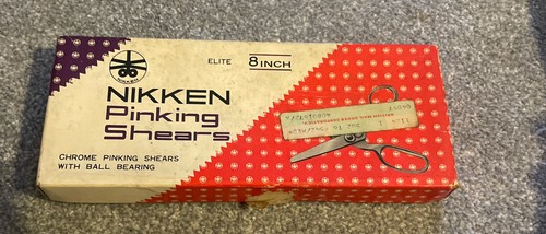 Vintage nikken pinking shears - nikken,