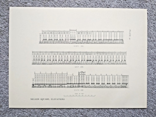 Elevations nelson square - elevations, of