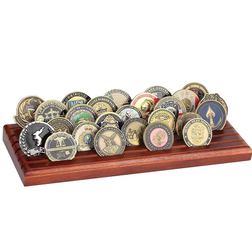 Challenge coin display stand - coin, 6