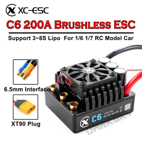 200a brushless esc support - brushless,