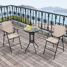 3 PCS Outdoor Folding Bistro