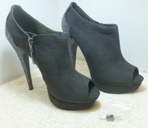 New lipsy black suedette - new,
