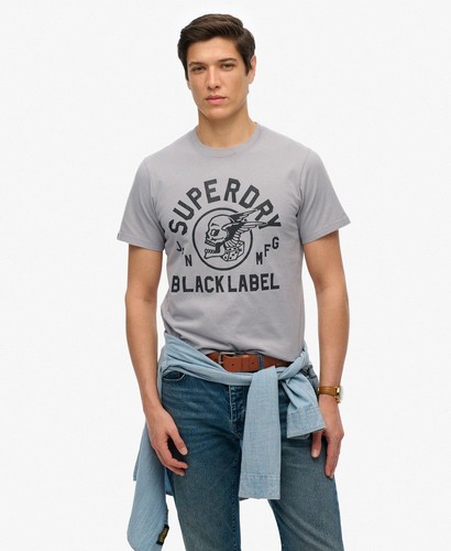 Superdry mens black label - black,