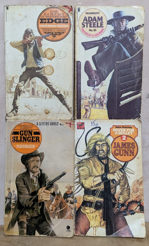 Vintage pulp western - vintage, book