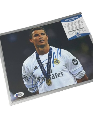 Cristiano ronaldo autographed - cristiano,