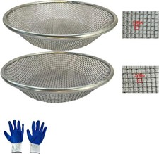 2PCS Soil Sifter for