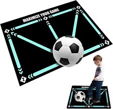 Soccer Football Training Mat Carpet Non Slip For Kid Adult Solo Practice 3 Sizes
