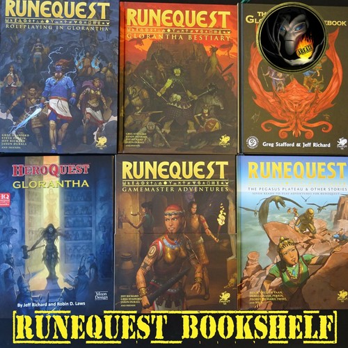 Runequest roleplaying game - game,