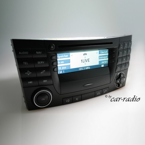 Genuine mercedes w219 radio - mercedes,