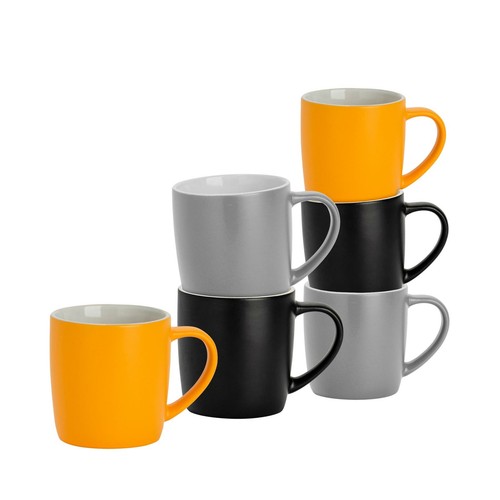 Matt coloured coffee mugs - matt,