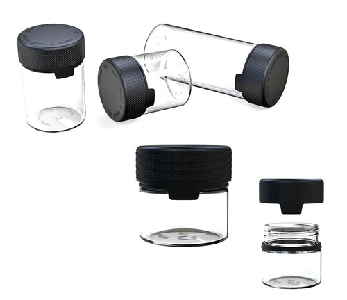 Airtight smell proof jar - airtight,