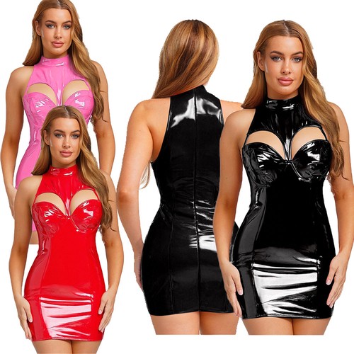 Womens faux leather push up - leather,