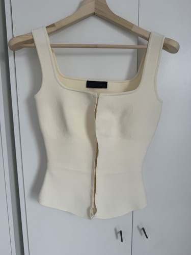 Zara cream ivory hook - hook, eye