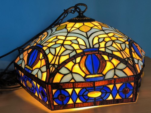 Vintage tiffany style handmade - vintage,